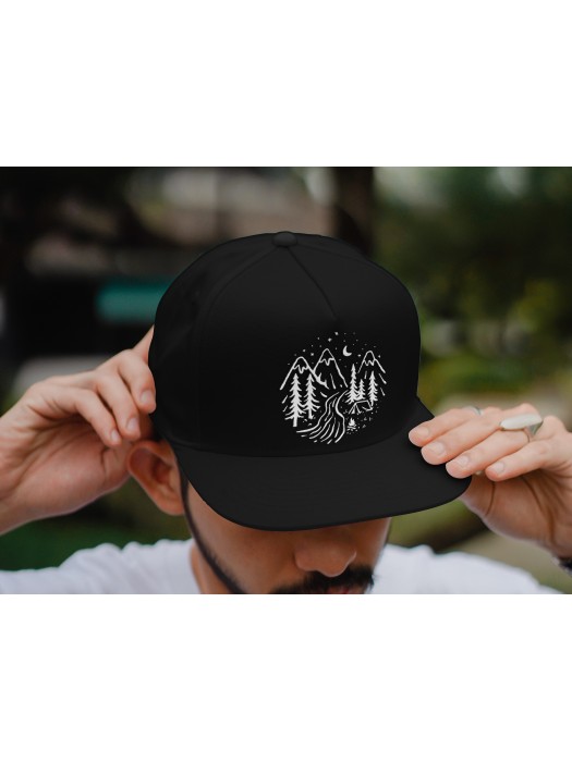 Шапка с права козирка It's Camping Time